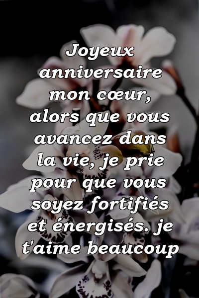 Messages De Priere D Anniversaire Pour Mon Amour 21