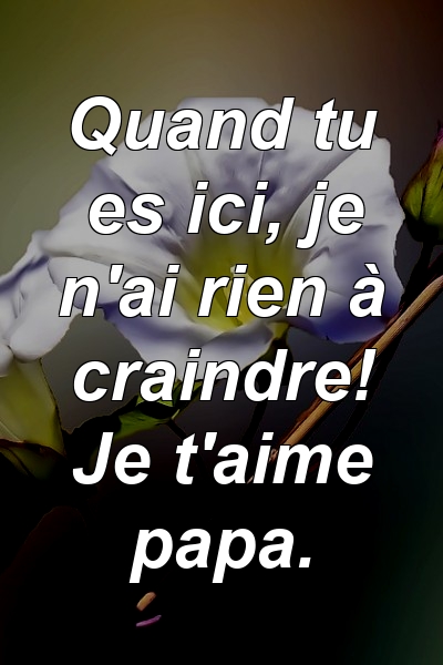 Messages D Amour Pour Papa Citations Je T Aime Papa