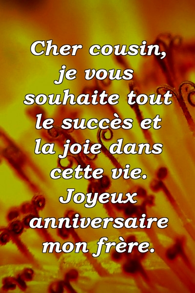 Joyeux anniversaire, papa! Longue vie et bonheur en abondance!